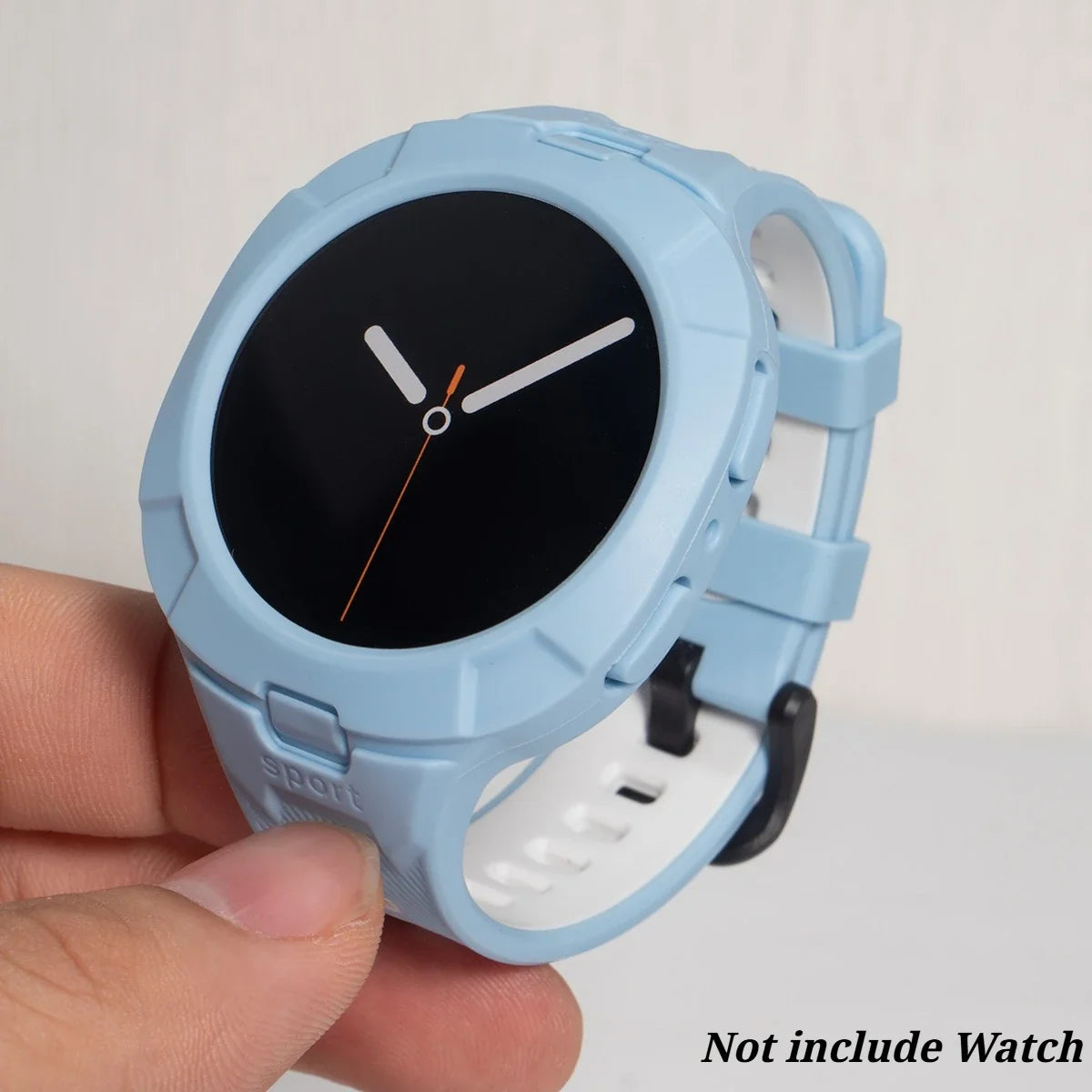 Samsung Galaxy Silicone Sport Watch Band - Case Watch8/Watch8 Classic/Watch9