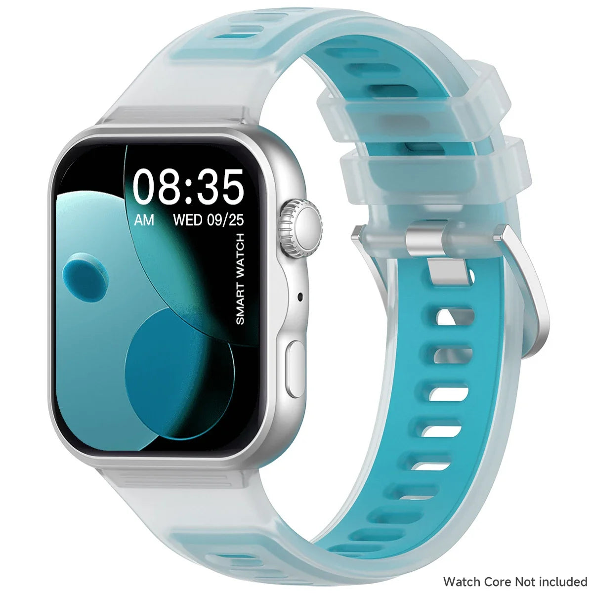 Translucent Jelly Silicone Band for Huawei Watch Fit 5 / Fit 5 Pro / Fit 4 / Fit 4 Pro / Fit 3