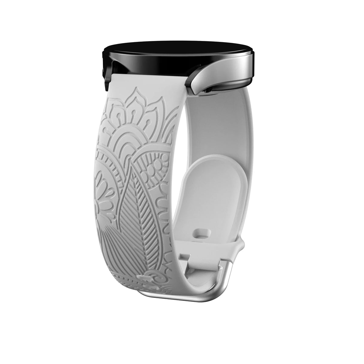 OnePlus Watch Engraved Mandala Silicone Band