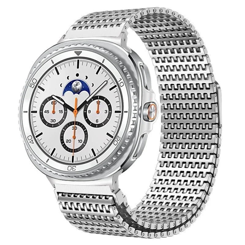 Magnetic Stainless Steel Band for Galaxy Watch 8 & 8 Classic, Ultra 47mm