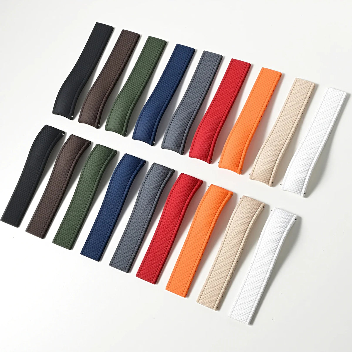 Amazfit Balance, GTR, GTS & Bip Curved-End FKM Rubber Band