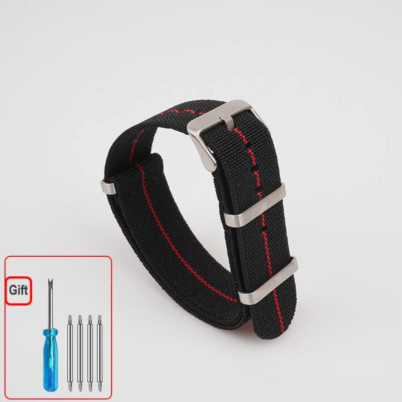 COROS Elastic Nylon Watch Band - Washable Waterproof Strap For Outdoors