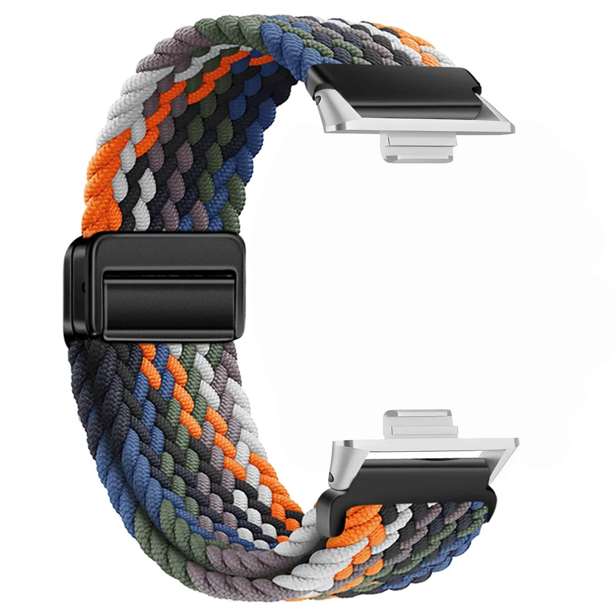 Nylon Braided Loop Band for Huawei Watch Fit 4 / Fit 4 Pro / Fit 3 – Magnetic Adjustable