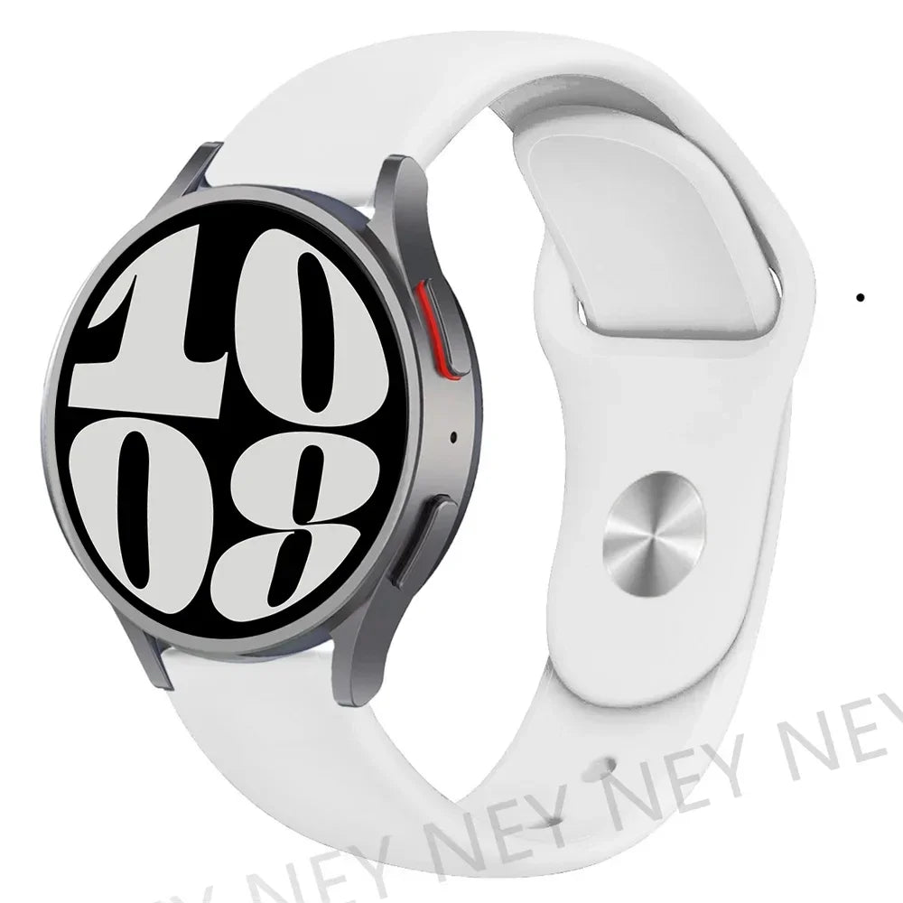 Motorola Moto Watch Smooth Silicone Pin-and-Tuck Band, 30 Colors