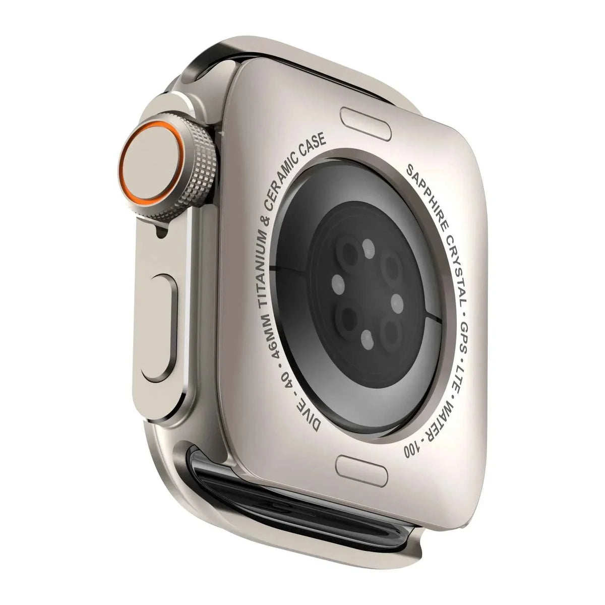 Apple Watch Aluminum Alloy Case | Ultra 3/2/1 49mm / Series 11-10 46mm / Series 9-8-7 45mm / Series 6-SE-5-4 44mm Metal Bumper