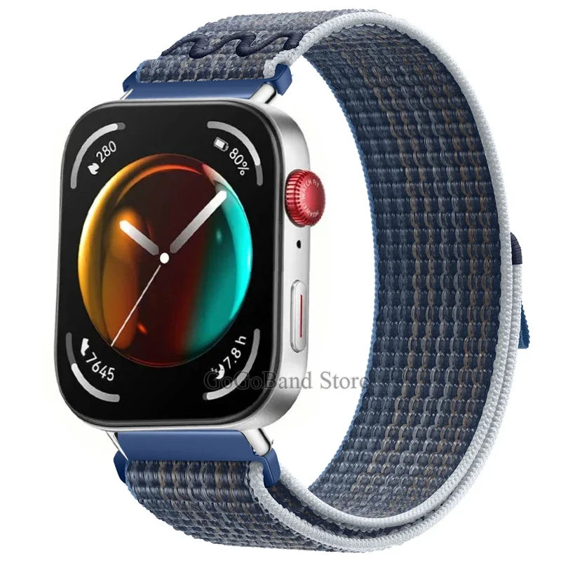Nylon Loop Band for Huawei Watch Fit 3 / Fit 2 – Sport Replacement Wristband