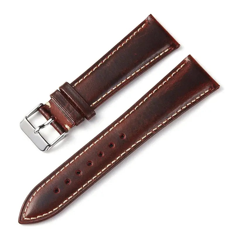 Amazfit Balance, GTR, GTS & Bip Oil-Wax Cowhide Leather Band