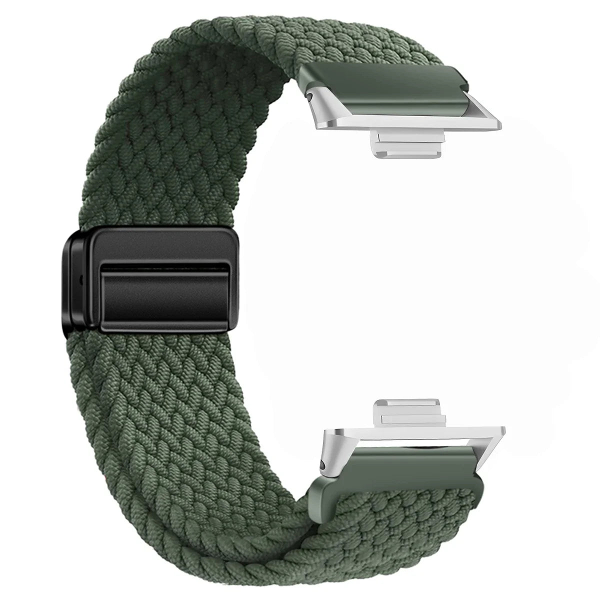 Nylon Braided Loop Band for Huawei Watch Fit 4 / Fit 4 Pro / Fit 3 – Magnetic Adjustable