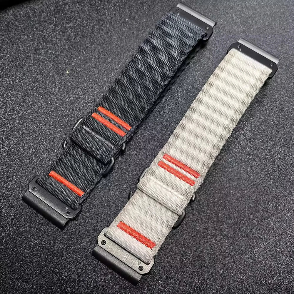Garmin QuickFit 22/26mm Canvas Nylon Loop Band