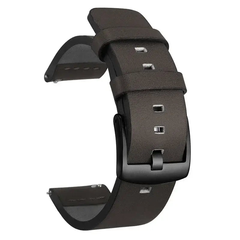 Amazfit Balance, GTR, GTS & Bip Leather Band with Square Holes
