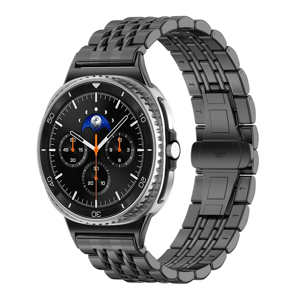Stainless Steel Band for Samsung Galaxy Watch 8 40mm 44mm, 8 Classic 46mm & Ultra 47mm