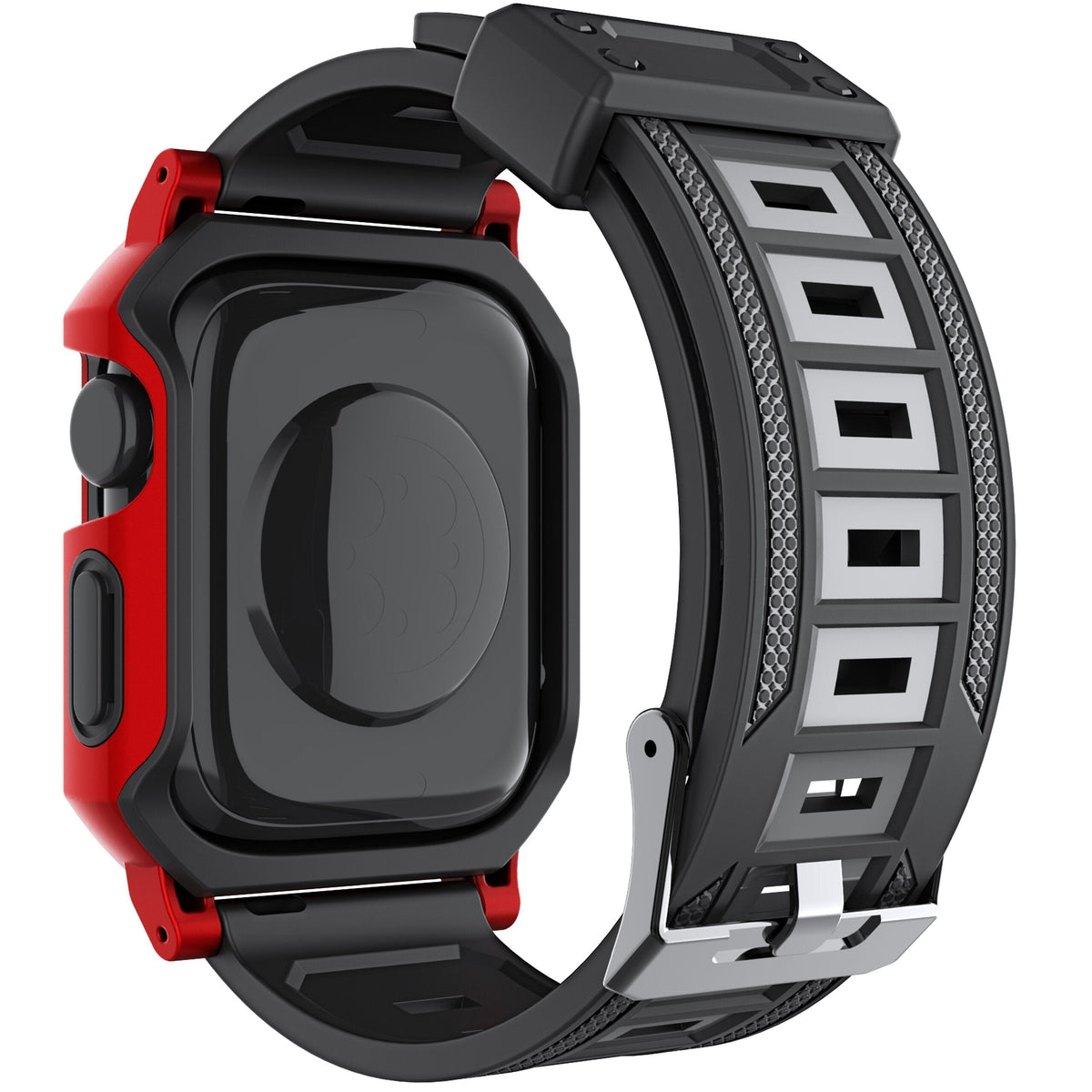 Silicone Strap For Apple Watch Band+Case