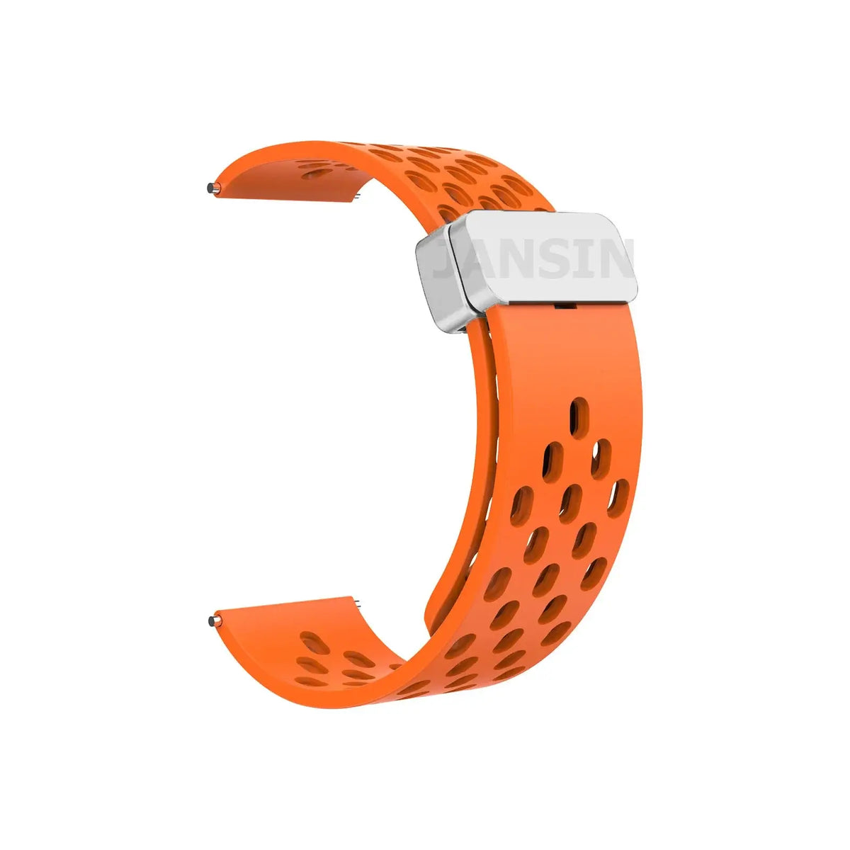 Amazfit Balance, GTR, GTS & Bip Vented Silicone Band, Magnetic Clasp