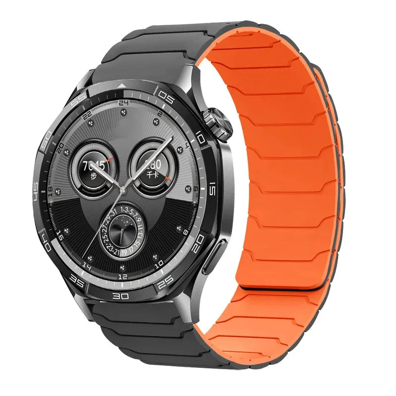 20MM / 22MM Magnetic Silicone Sport Band – Samsung Galaxy Watch 7/6/5/4 & Huawei Watch GT5/GT4/GT3