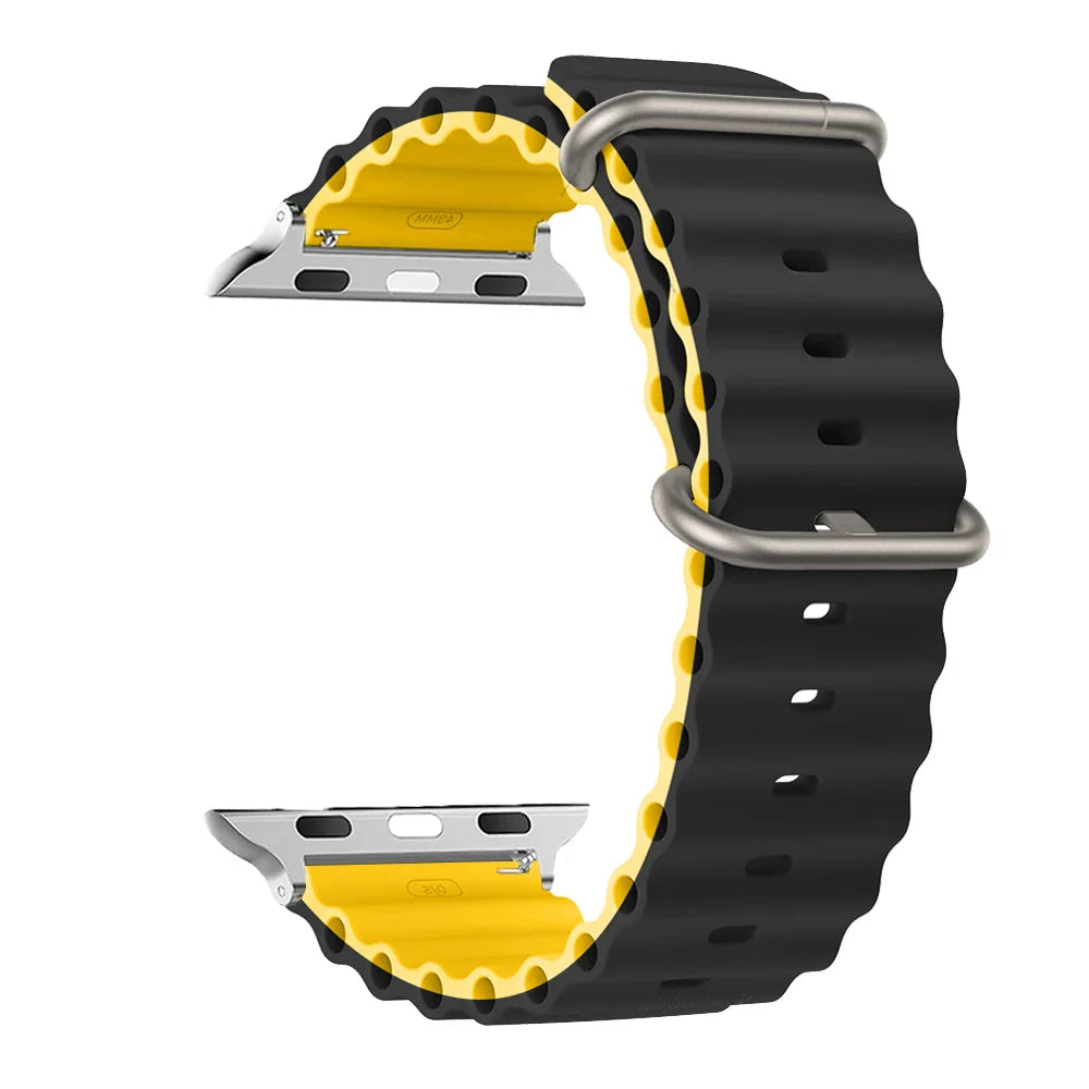 Apple Watch Silicone Strap - Soft Waterproof and Breathable