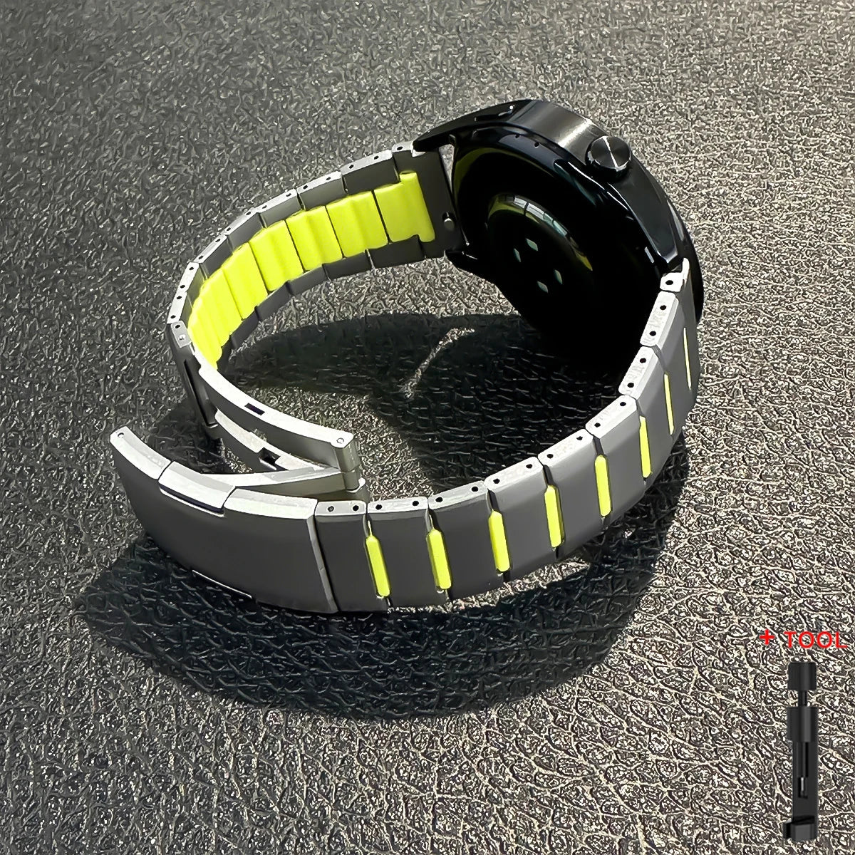 22MM Stainless Steel Watch Band for Huawei GT6 GT5 GT4 GT3 & Samsung Galaxy Watch