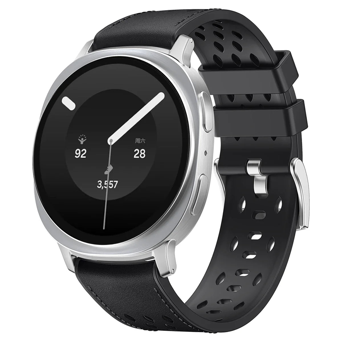 Silicone Strap for Galaxy Watch 8 & 9 40/44mm, 8 Classic 46mm