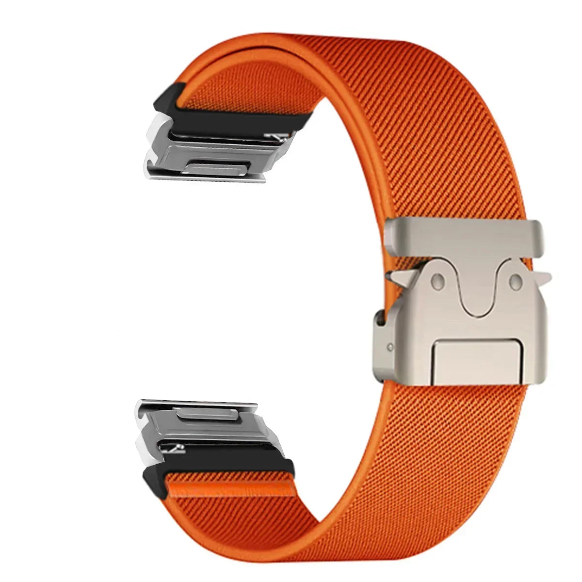Garmin QuickFit 22/26mm Stretch Nylon Band, Clasp or Slider