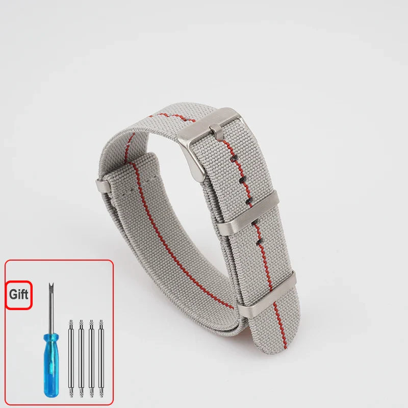 COROS Elastic Nylon Watch Band - Washable Waterproof Strap For Outdoors