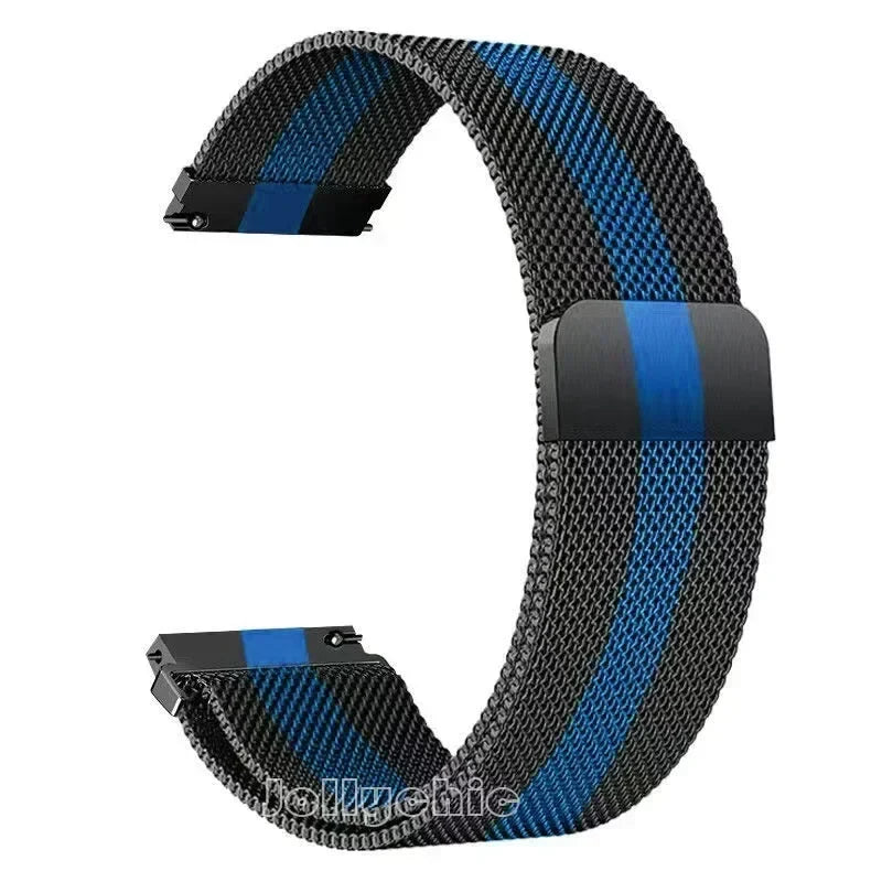 20/22mm Magnetic Milanese Loop Band – Samsung Galaxy Watch 7/6/5/4, Huawei GT5/GT4/GT3, Gear S3 & More
