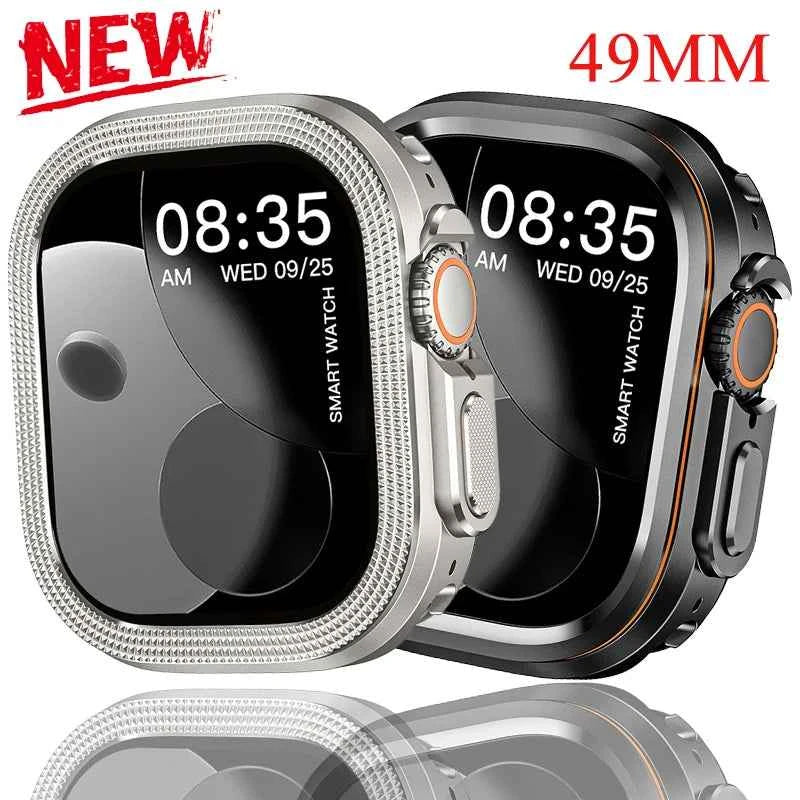 Rugged Metal Case for Apple Watch Ultra 1-4 49mm