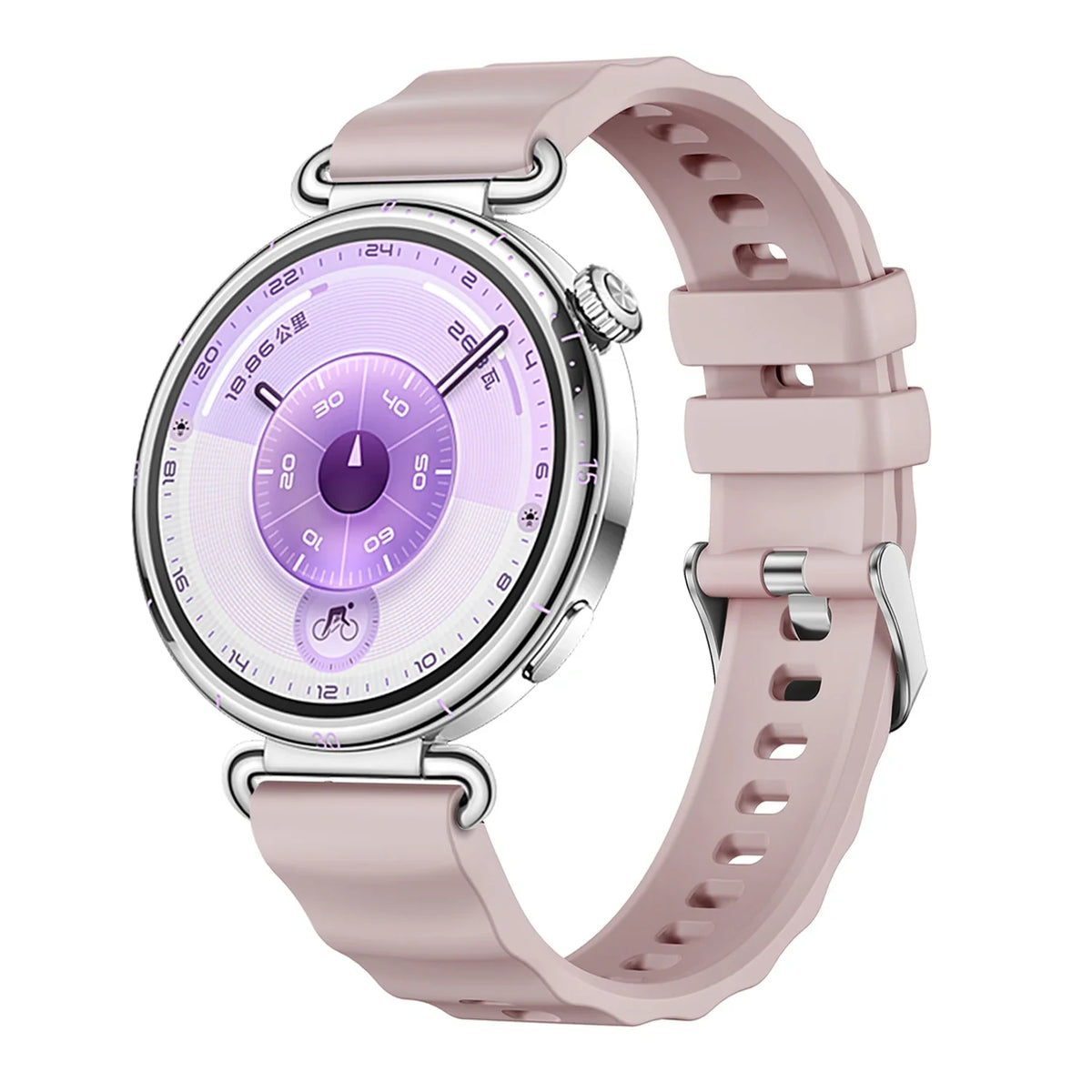 18mm Silicone Sport Band for Huawei Watch GT6 / GT5 / GT5 Pro / GT4 41mm – Quick Release Wristband