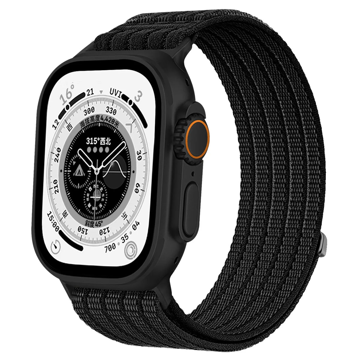 Apple Watch Sport Nylon Strap | Ultra 3/2/1 49mm / Series 11-10 46mm 42mm / Series 9-8-7 45mm 41mm / Series 6-SE-5-4 44mm 40mm