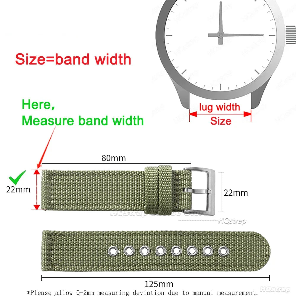 Suunto Race, Vertical & 9 Peak Nylon Canvas Band