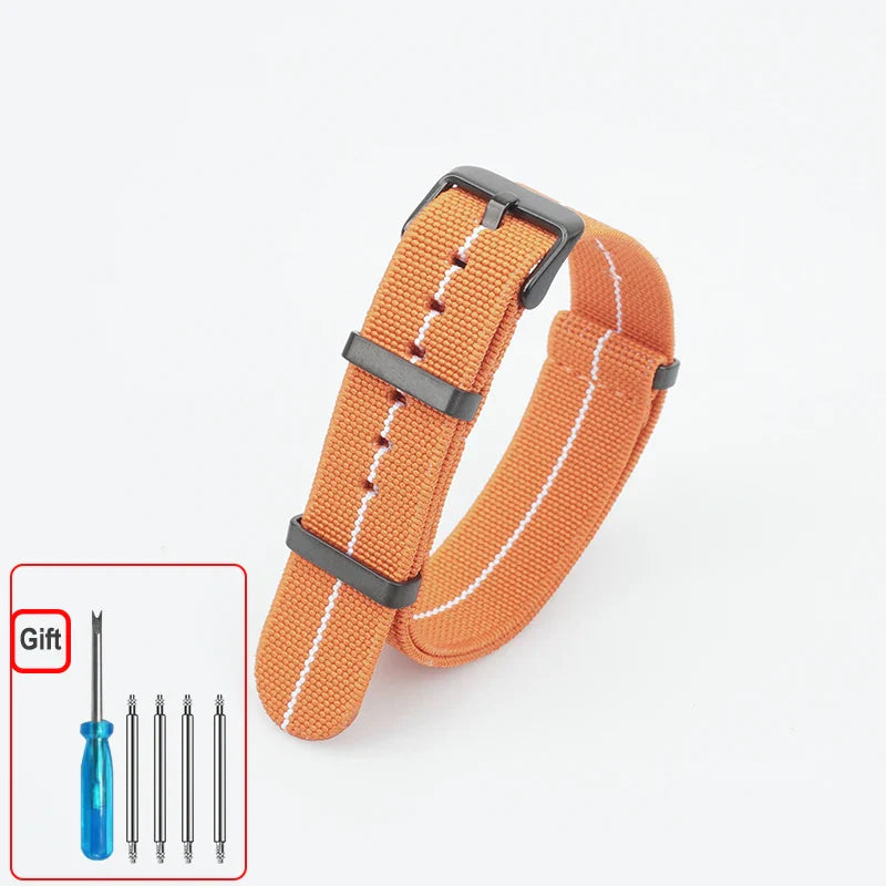 COROS Elastic Nylon Watch Band - Washable Waterproof Strap For Outdoors