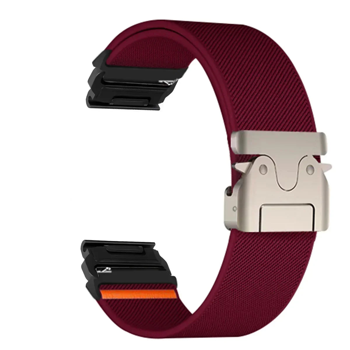 Garmin QuickFit 22/26mm Stretch Nylon Band, Clasp or Slider