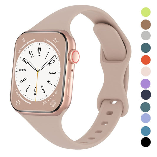 Silicone loop For Apple Watch Band/Strap Series 11/10/9/8/7/6/5/4/ SE / Ultra 1/2/3