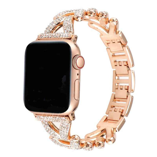 Apple Watch Steel Luxury Chain Strap | Series 11/10/9/8/7/6/5/4/SE & Ultra 1/2/3