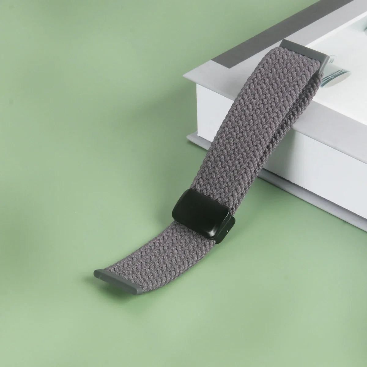 Fitbit Versa 4, 3, 2 & Sense 2 Braided Nylon Band, Magnetic Clasp
