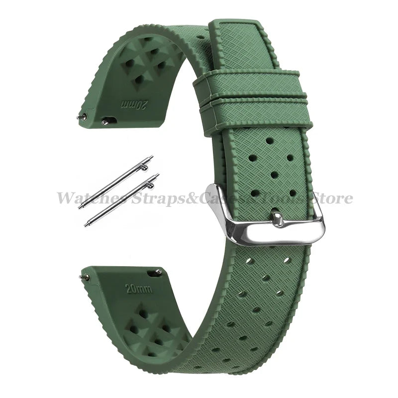 Suunto Race, Vertical & 9 Peak Tropic-Style Silicone Band
