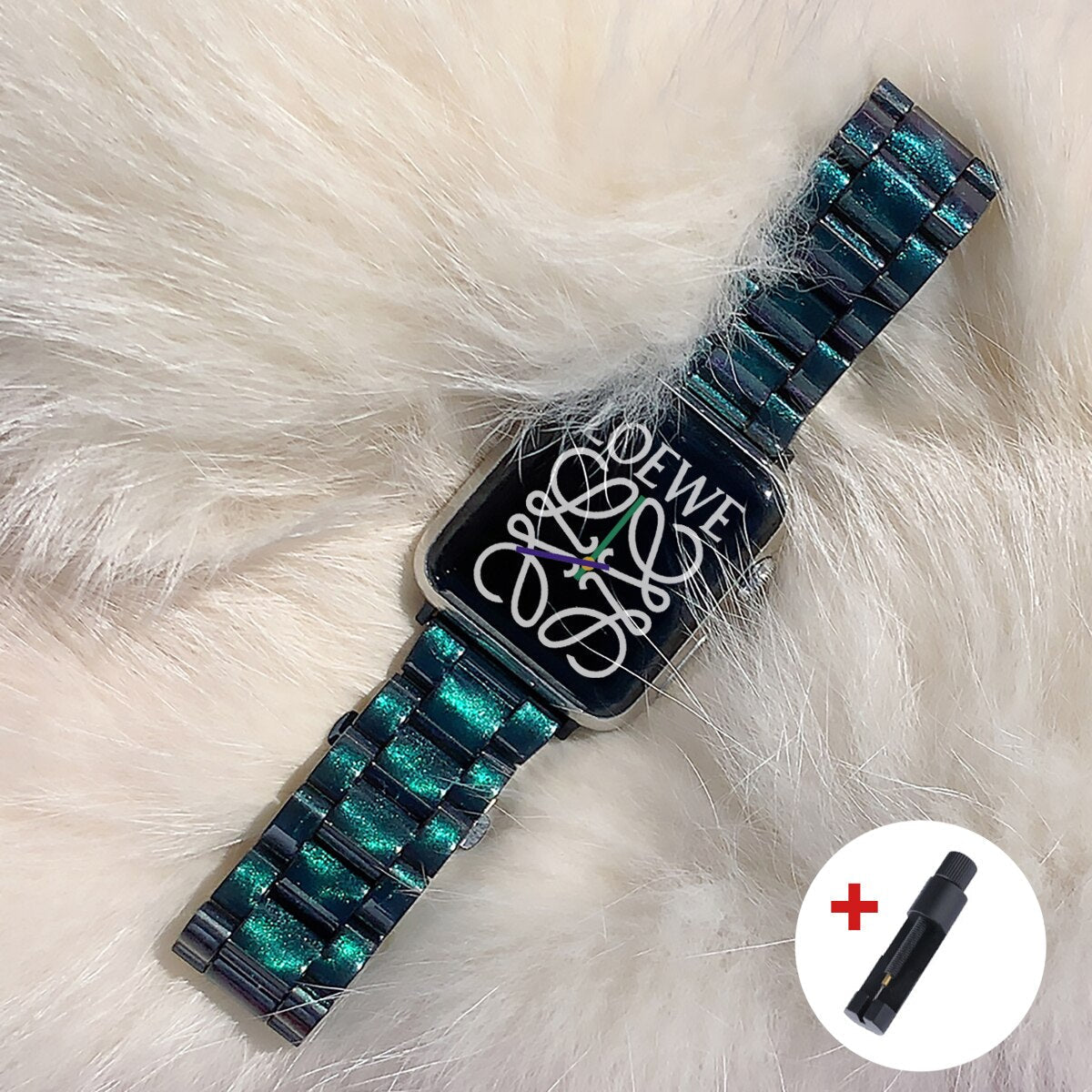 Resin Apple Watch Band Series 11/10/9/8/7/6/5/4/ SE / Ultra 1/2/3