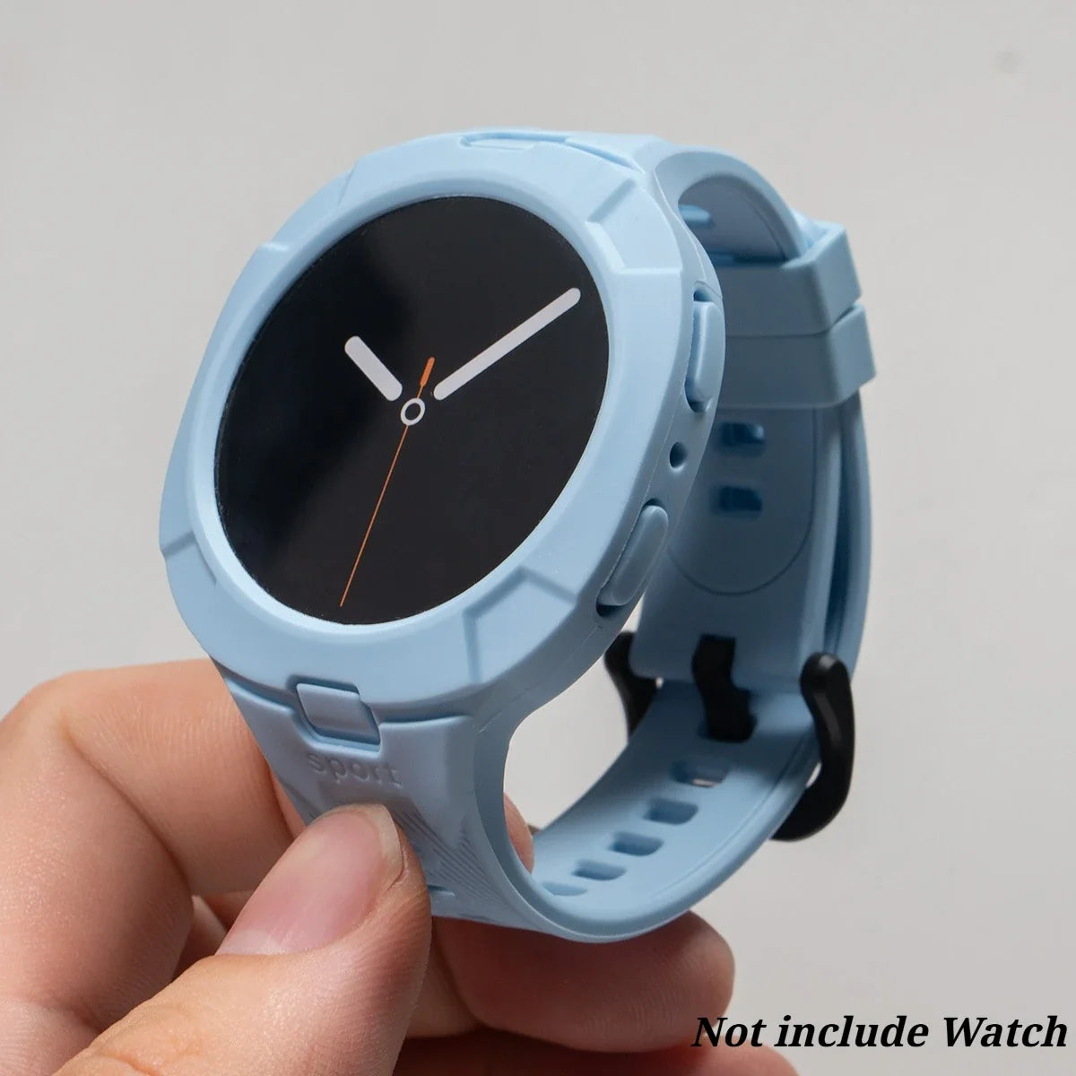 Samsung Galaxy Silicone Sport Watch Band - Case Watch8/Watch8 Classic/Watch9