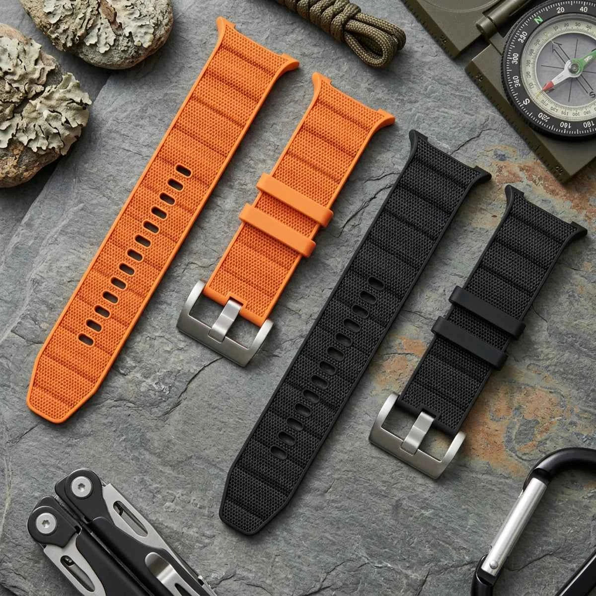 Silicone Sport Band for Samsung Galaxy Watch 9 & 8 40mm 44mm & Classic 46mm | Functional Replacement Strap