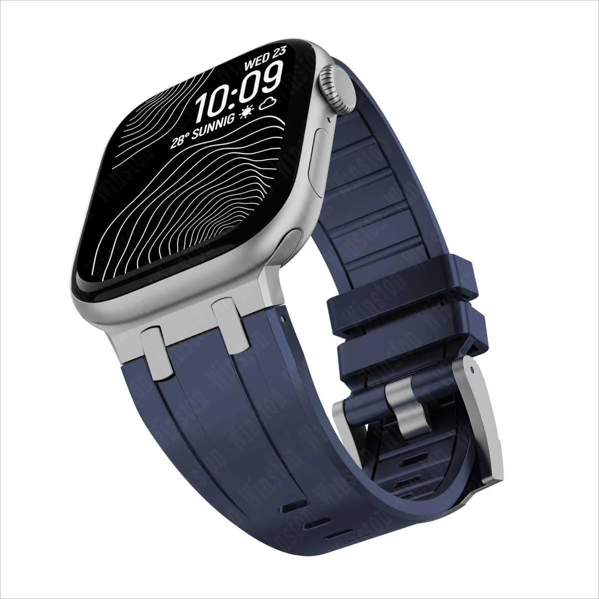 Liquid Silicone Apple Watch Band – Rubber Sport Strap | Series 11/10/9/8/7/6/SE & Ultra 1/2/3 | 42–49mm