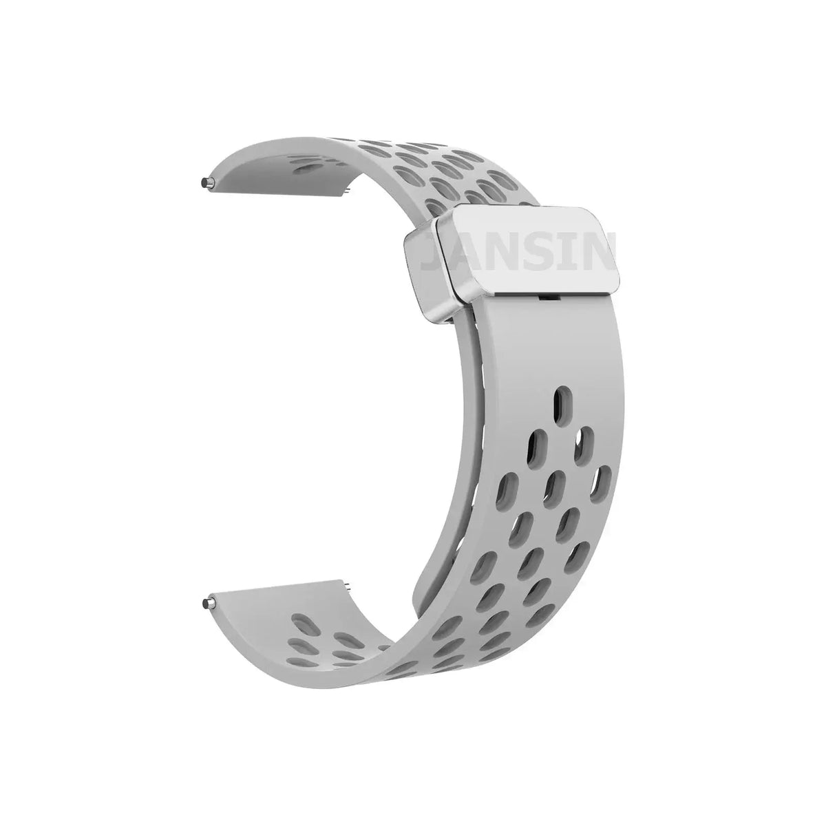 Amazfit Balance, GTR, GTS & Bip Vented Silicone Band, Magnetic Clasp