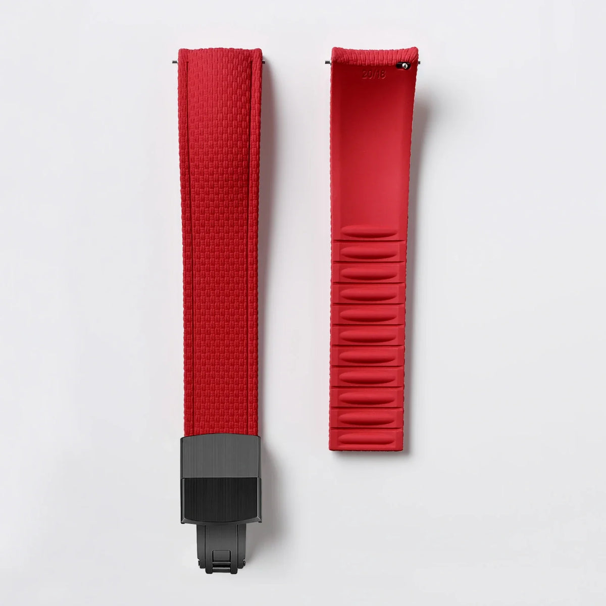 Amazfit Balance, GTR, GTS & Bip Curved-End FKM Rubber Band