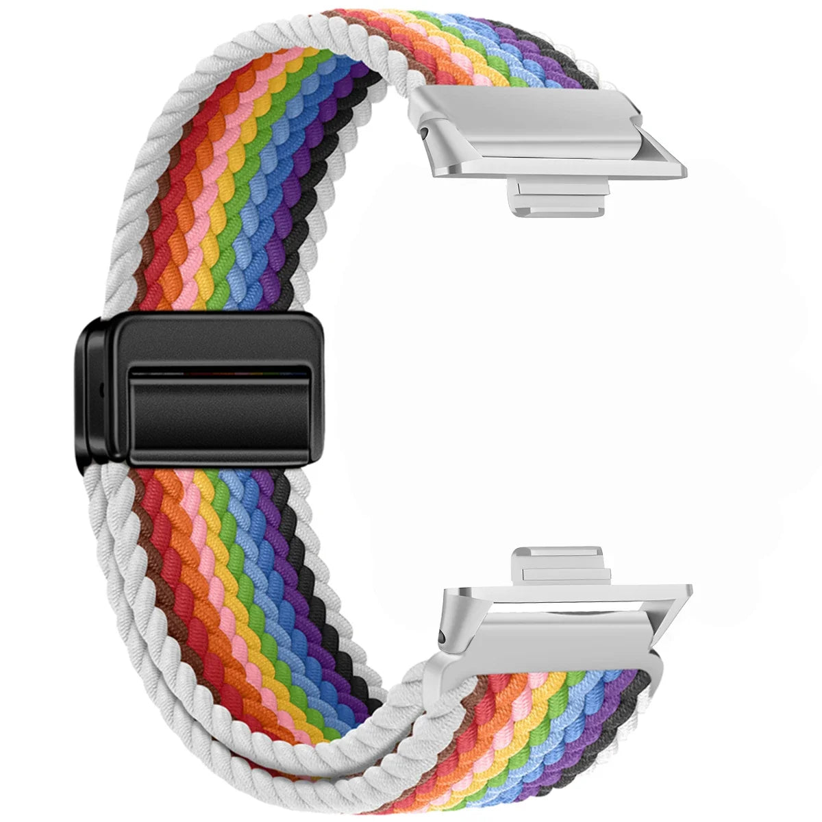 Nylon Braided Loop Band for Huawei Watch Fit 4 / Fit 4 Pro / Fit 3 – Magnetic Adjustable