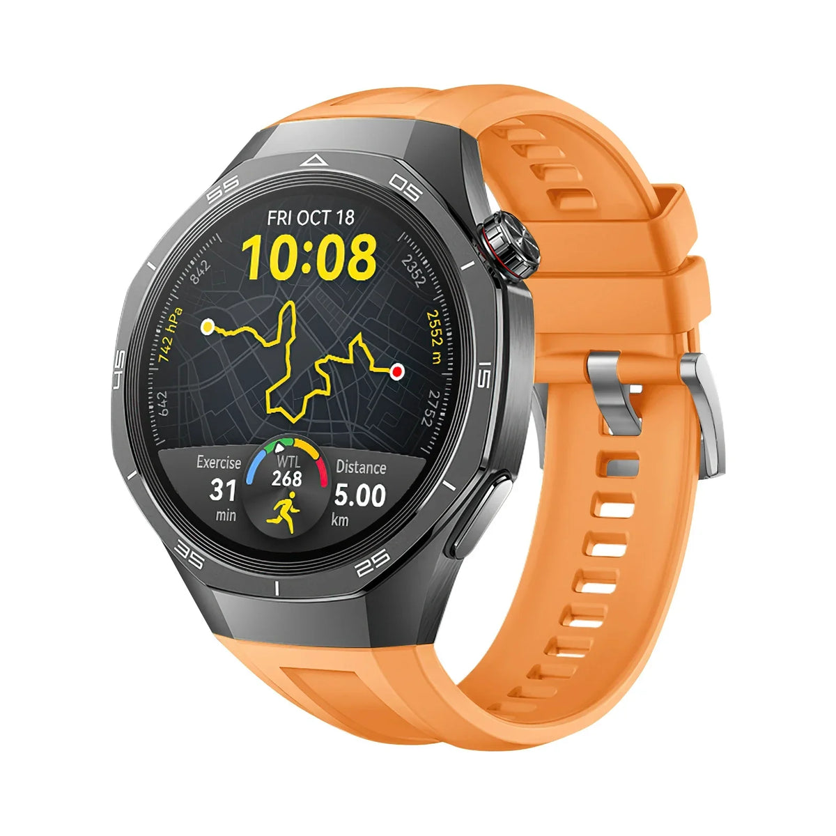 22MM Silicone Sport Band for Huawei Watch GT5 / GT5 Pro / GT4 / GT3 / GT2 46mm & Redmi Watch 5 / 3