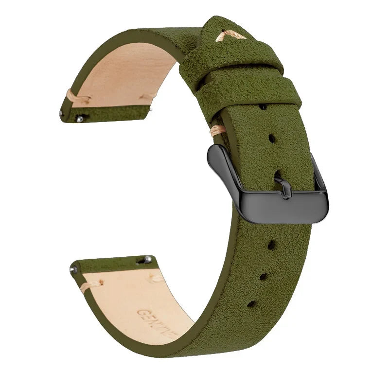 Polar Vantage, Grit X & Ignite Suede Leather Band, Contrast Stitching