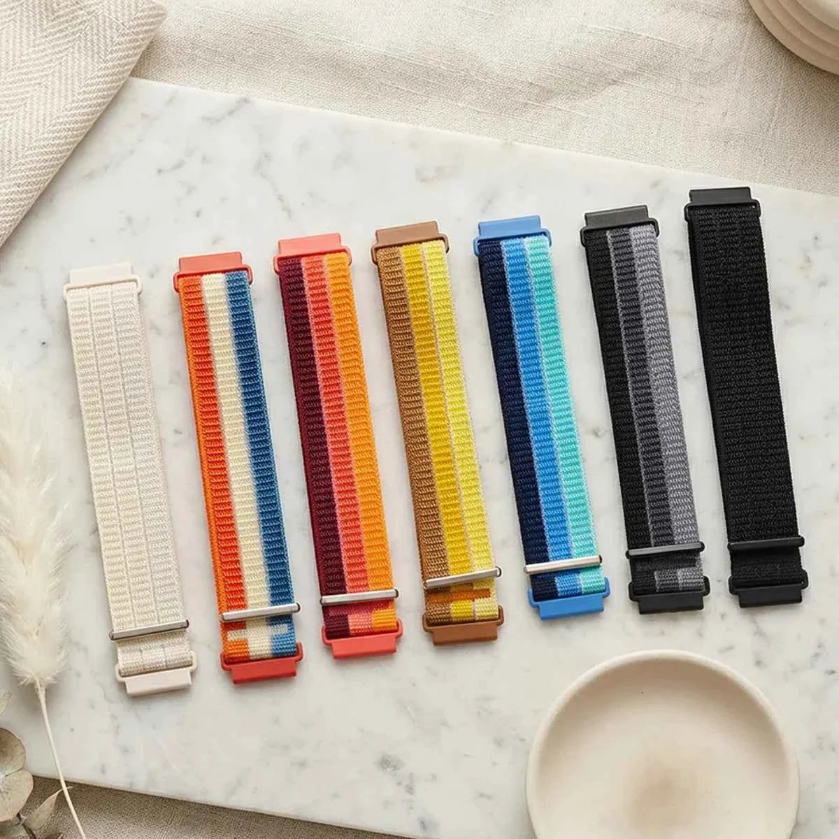 Universal Nylon Watch Band – 18mm / 20mm / 22mm for Samsung / Huawei / CMF