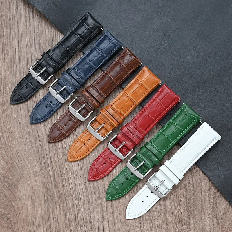 Huawei Watch & Watch GT Croc-Embossed Leather Band
