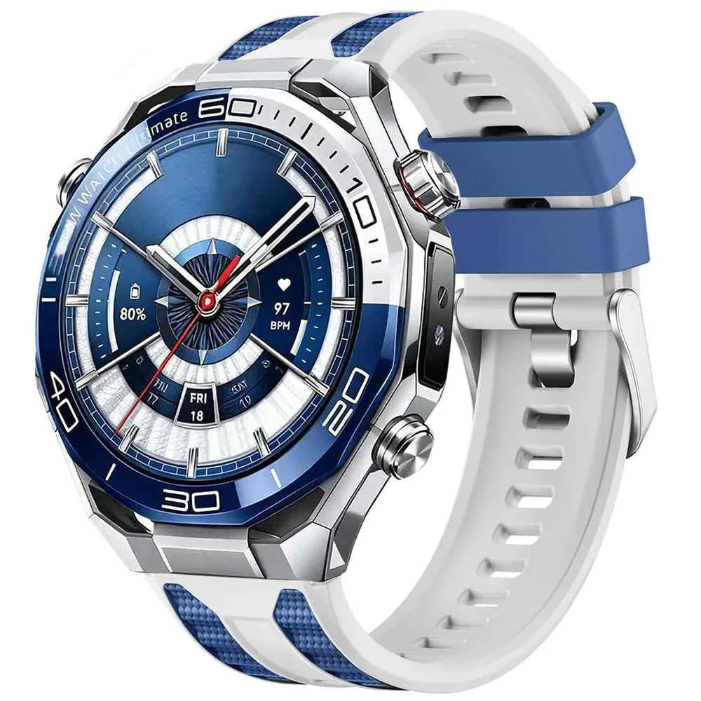 22MM Dual-Color Silicone Watch Band for Huawei Watch GT6 GT5 GT4 GT3 GT2 / Watch 5 4 3 Ultimate