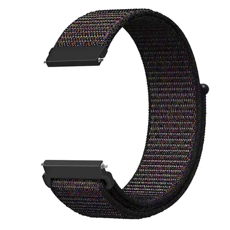 OnePlus Watch Nylon Sport Loop Band, Adjustable Velcro, 50 Colors