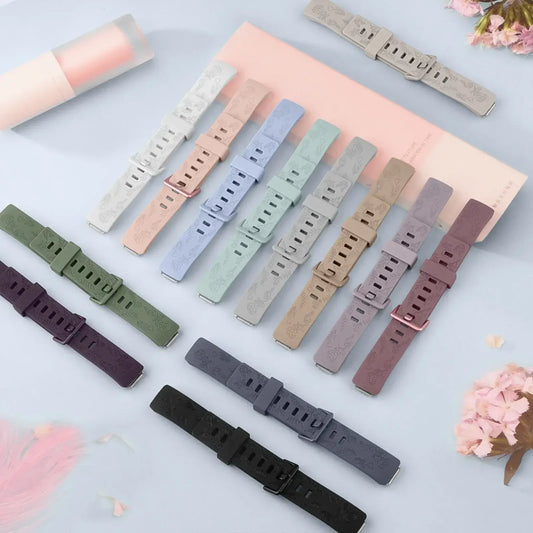 Fitbit Inspire 3 Silicone Band with Designs – Stylish Patterned Strap