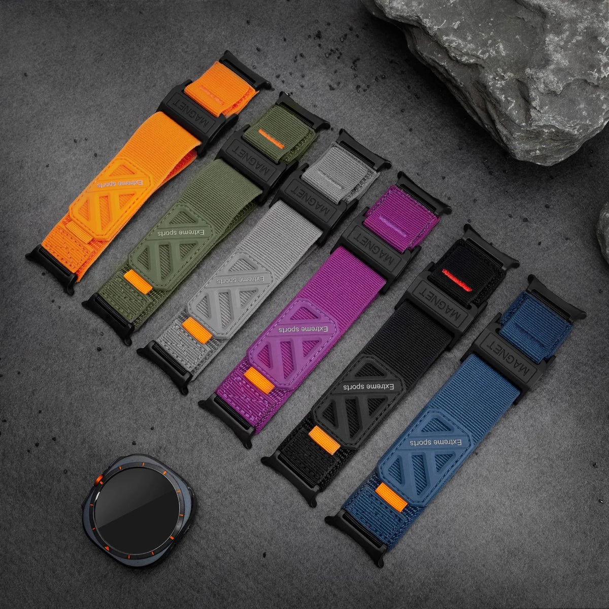 Samsung Galaxy Sport Magnetic Nylon Watch Band – Ultra/Ultra2