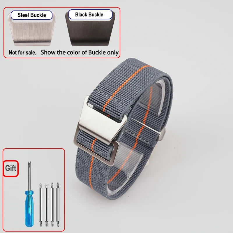 Polar Vantage, Grit X & Ignite Elastic Parachute Nylon Band
